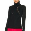 Women Saint Laurent Sweaters & Knits | Turtleneck Sweater Noir