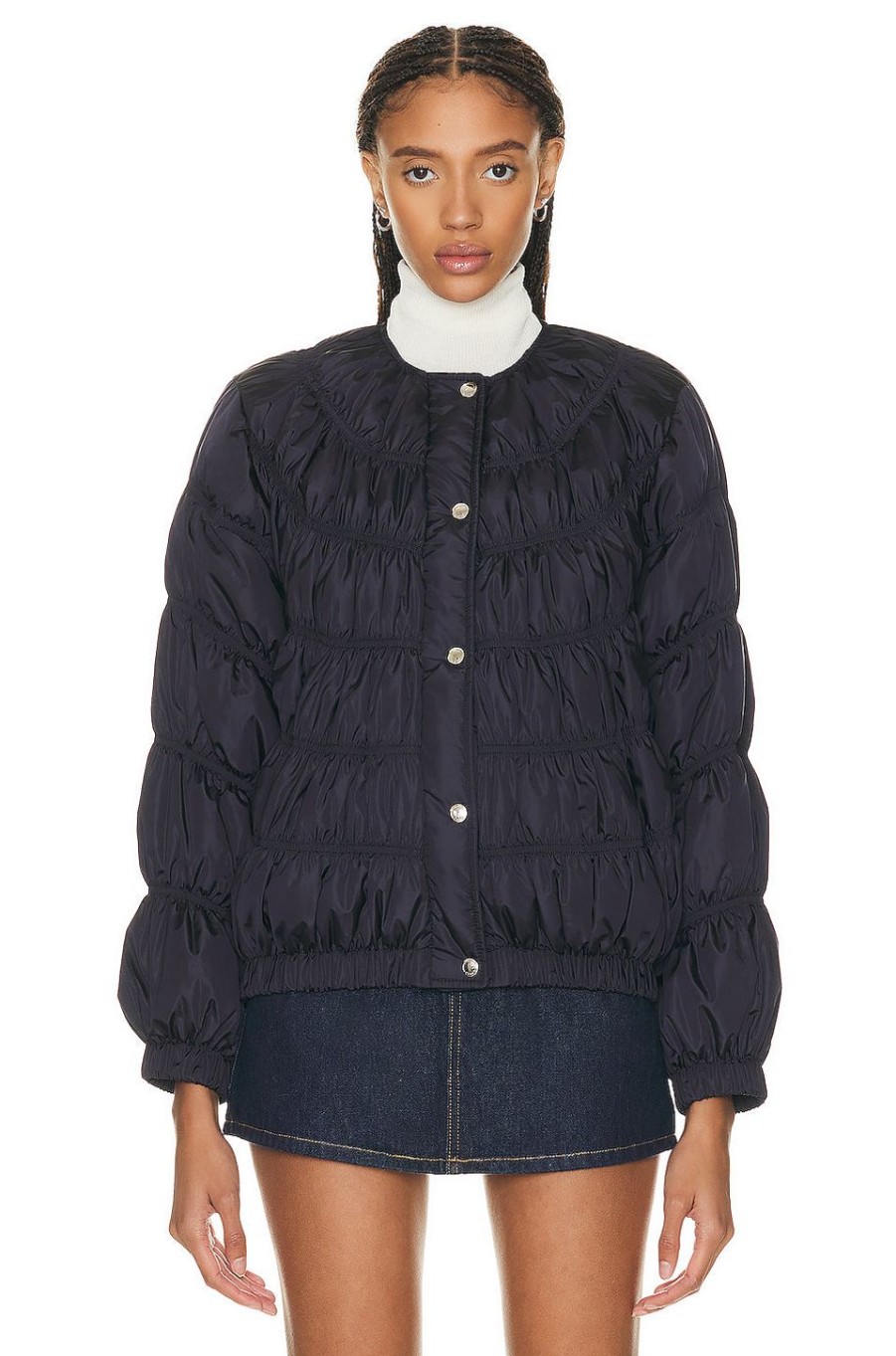 Women Chloe Jackets & Coats | Jacket Abyss Blue