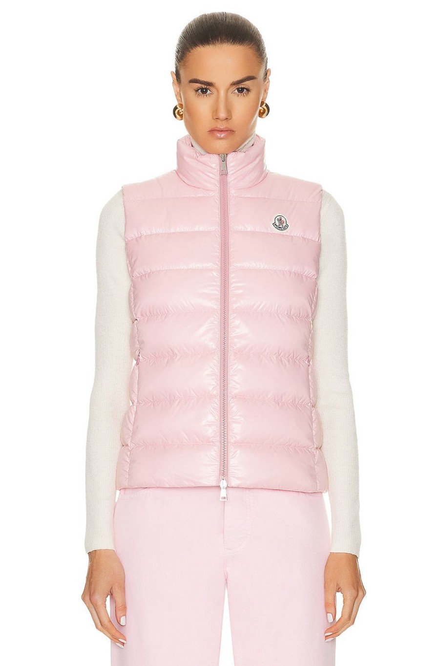 Women Moncler Activewear | Ghany Vest Pink