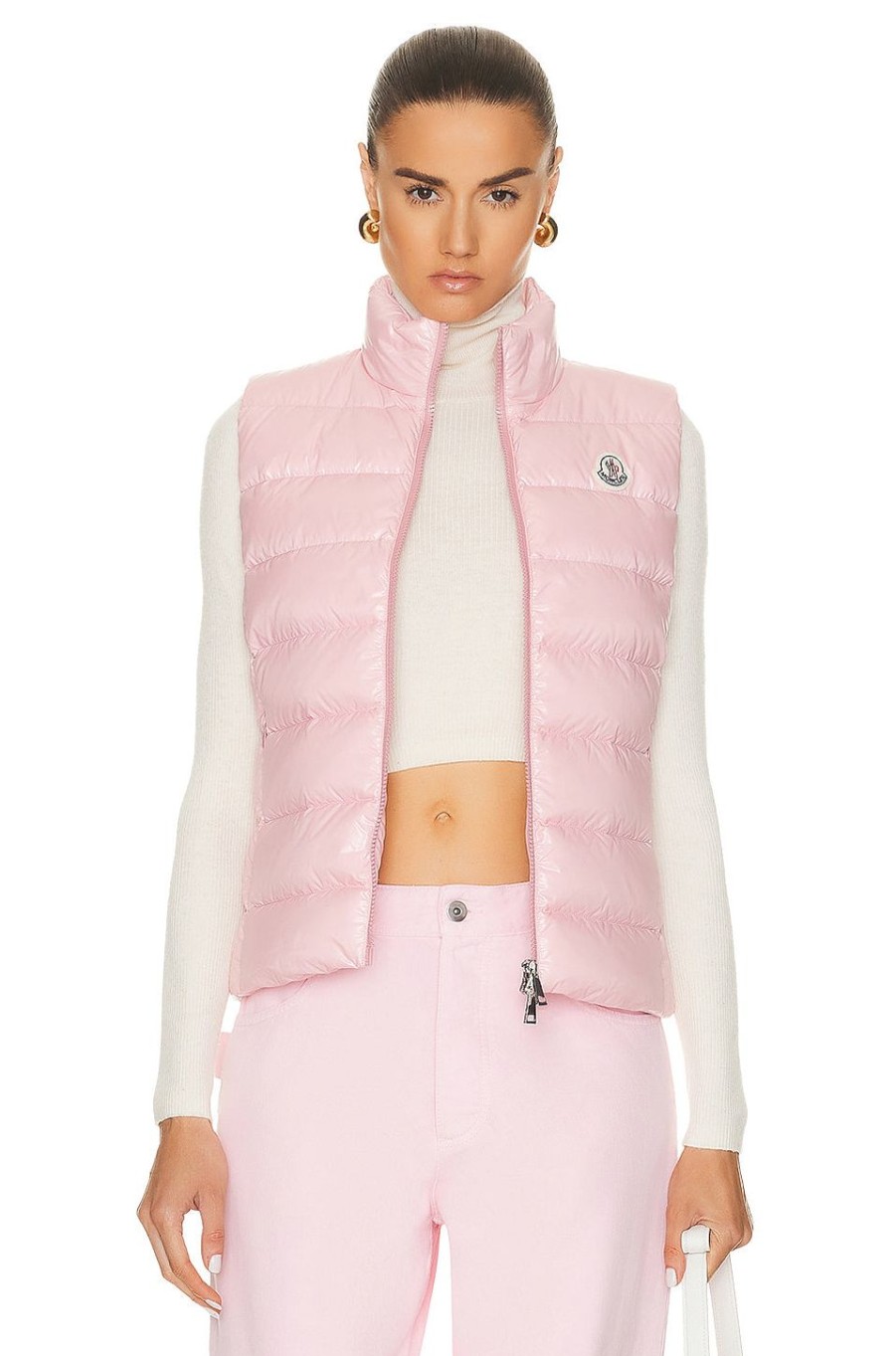 Women Moncler Activewear | Ghany Vest Pink