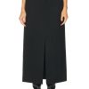 Women SIMKHAI Skirts | Jalda Straight Skirt Black