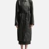 Women Lemaire Jackets & Coats | Belted Raincoat Black