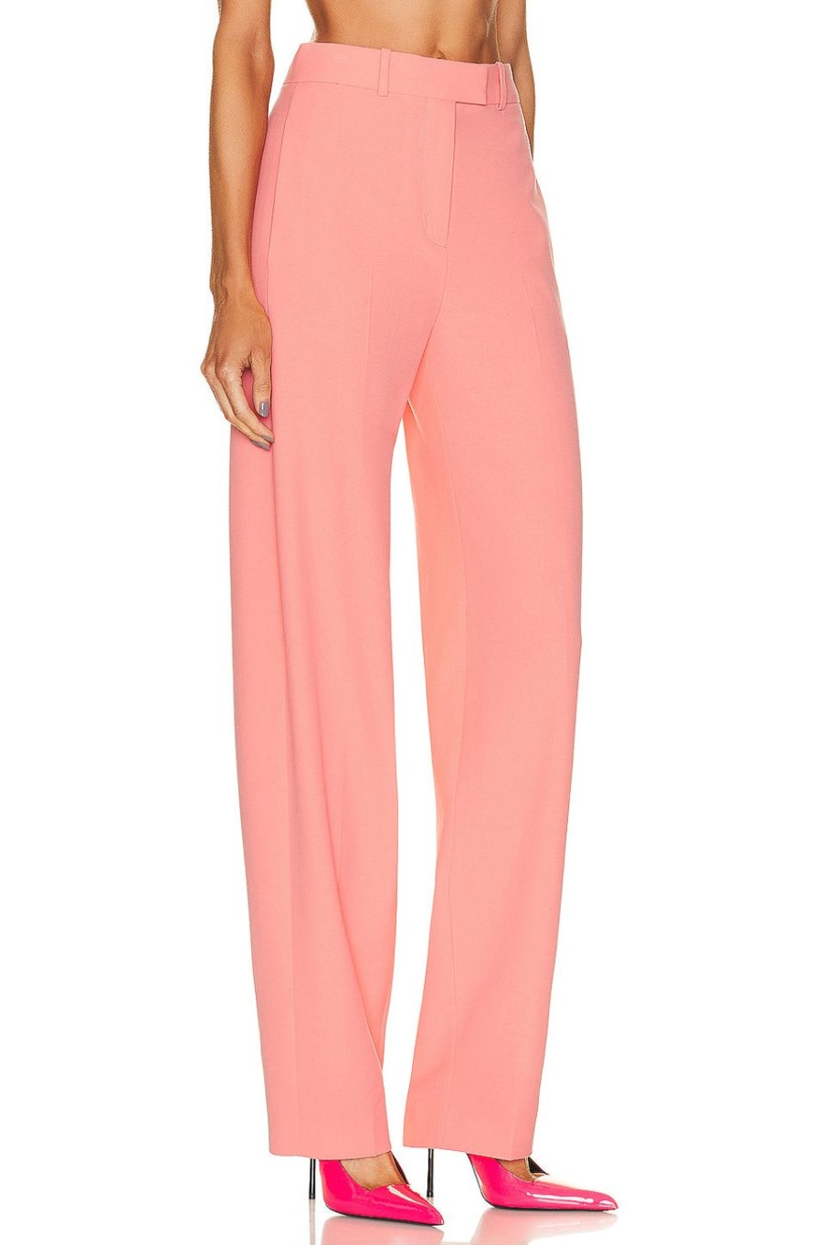 Women THE ATTICO Pants | Jagger Long Pant Salmon