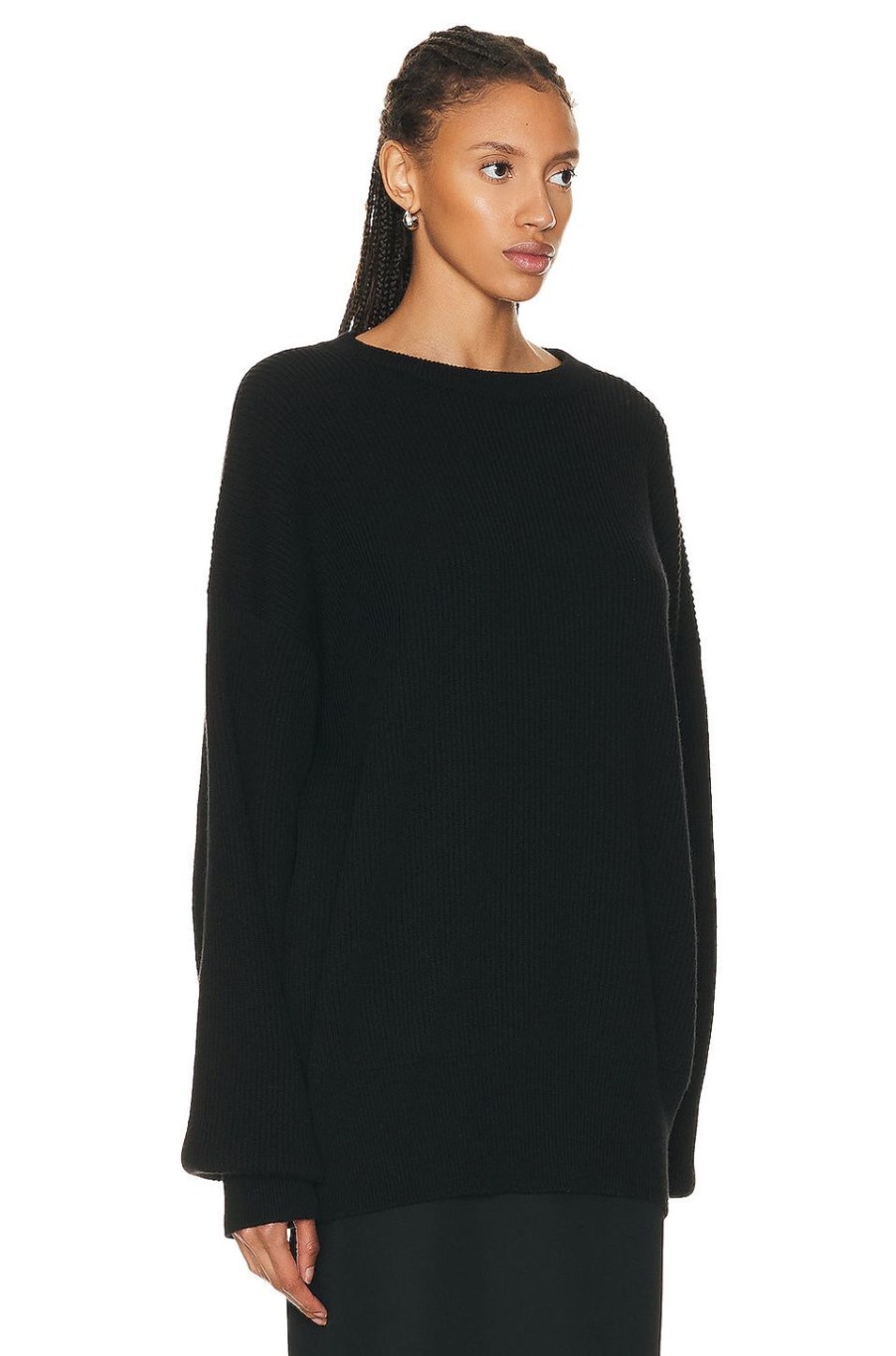 Women The Row Sweaters & Knits | Edmonton Top Black