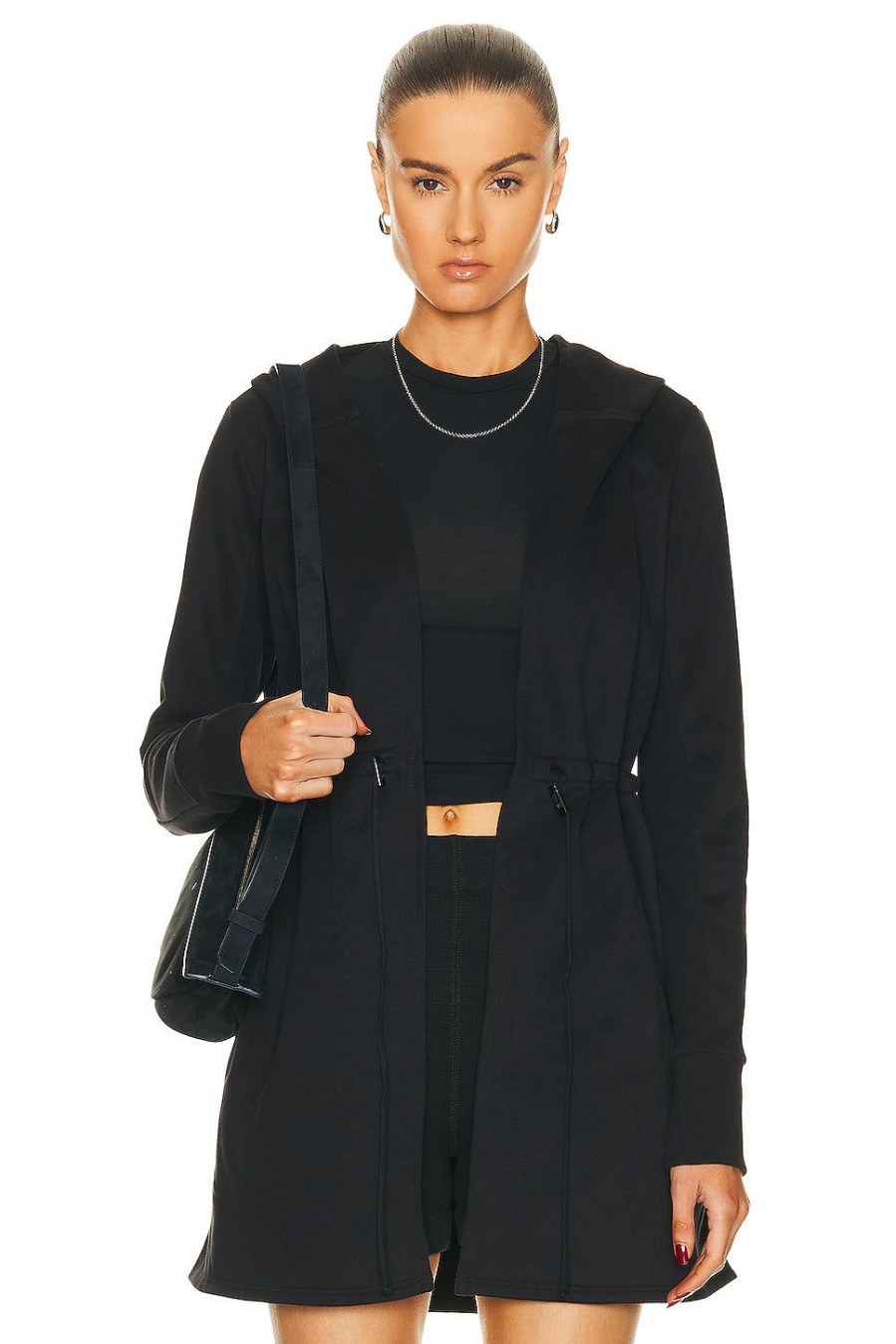 Women Beyond Yoga Activewear | On The Go Jacket Black