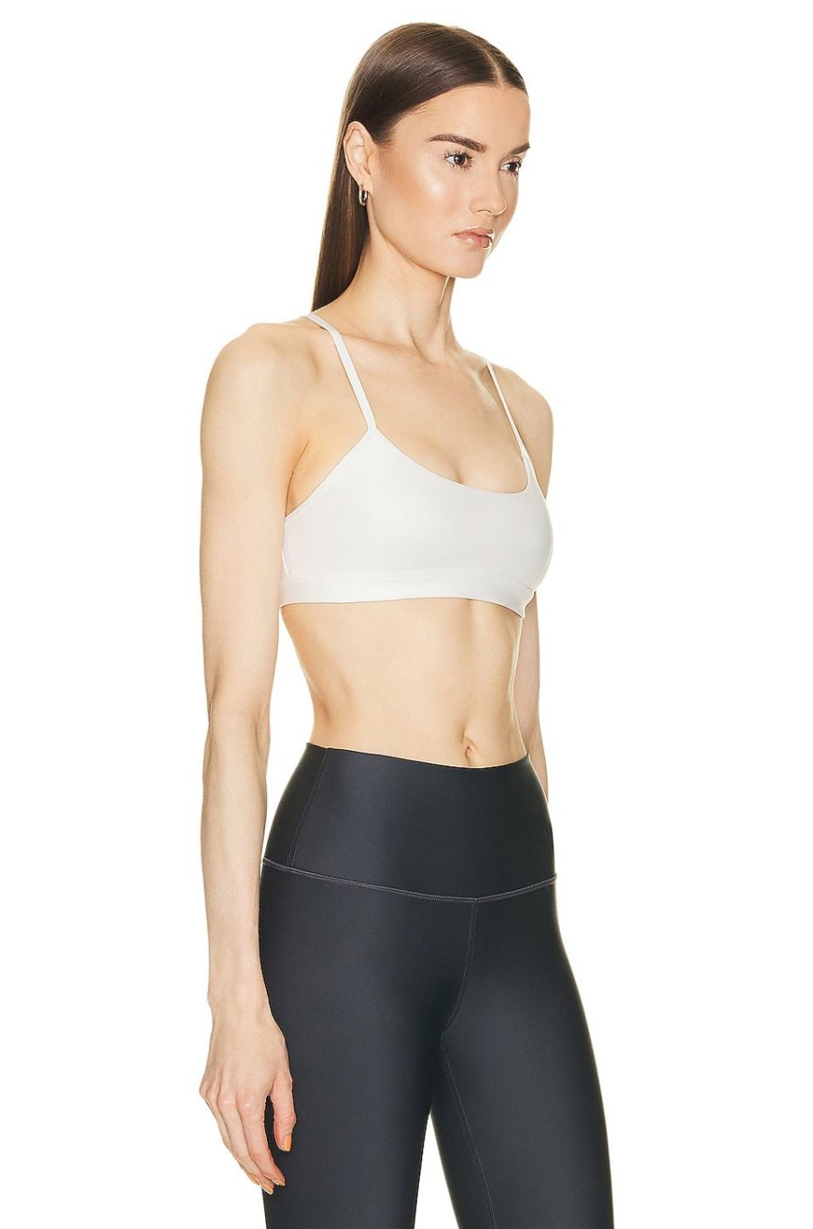 Women alo Activewear | Airlift Intrigue Bra Ivory