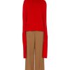 Women The Row Sweaters & Knits | Carlus Top Crimson Red