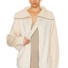 Women Varley Jackets & Coats | Ardley Zip Through Sweater Sandshell