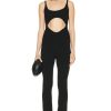 Women RtA Jumpsuits & Rompers | Margarida Jumpsuit Black