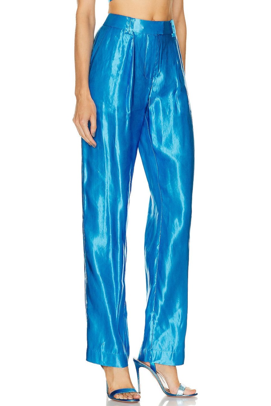 Women Aje Pants | Gracious Pant Azure Blue