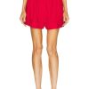 Women Alexandre Vauthier Shorts | Tailored Short Daring Red