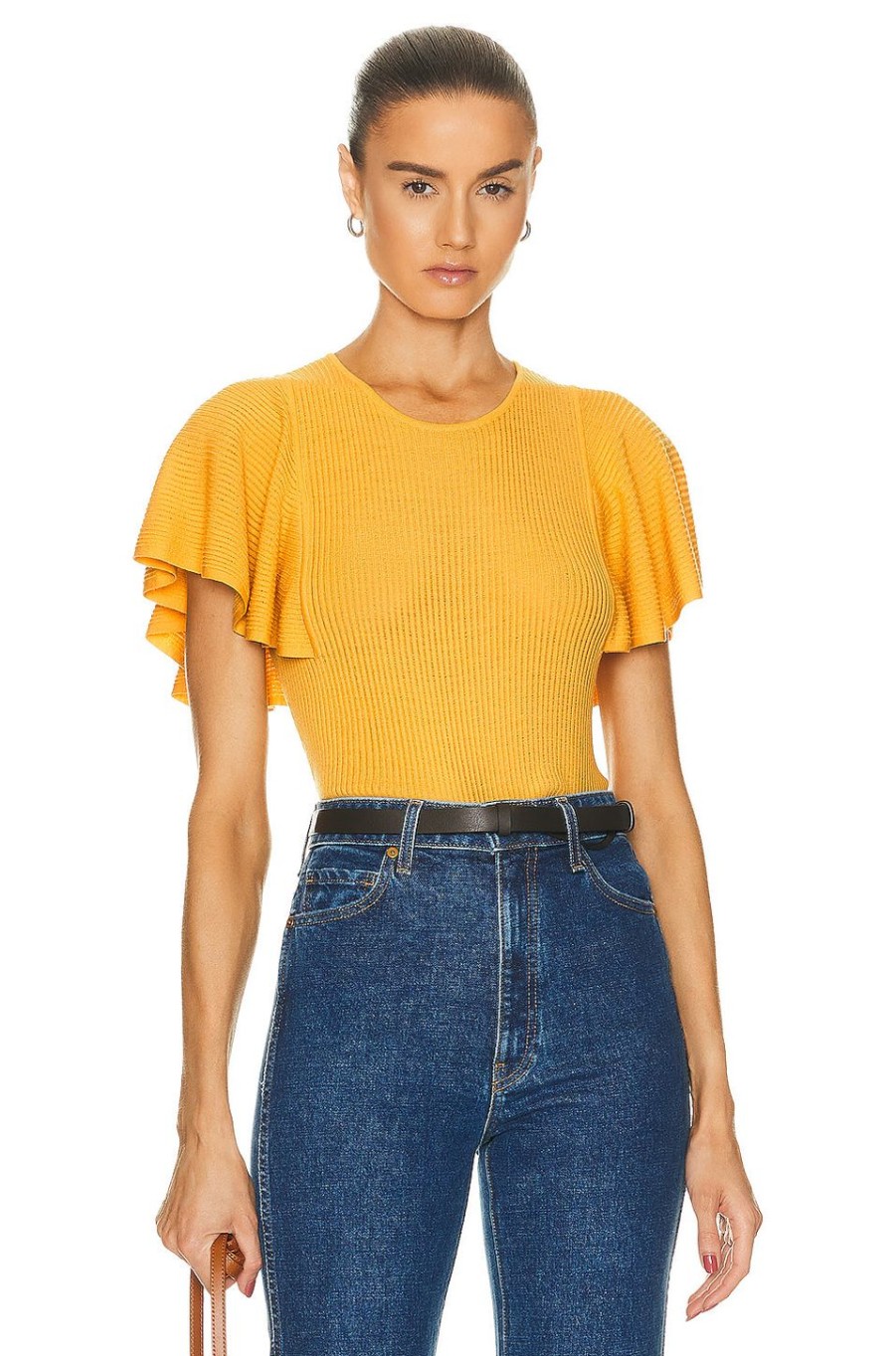 Women Chloe Tops | T-Shirt Truly Yellow