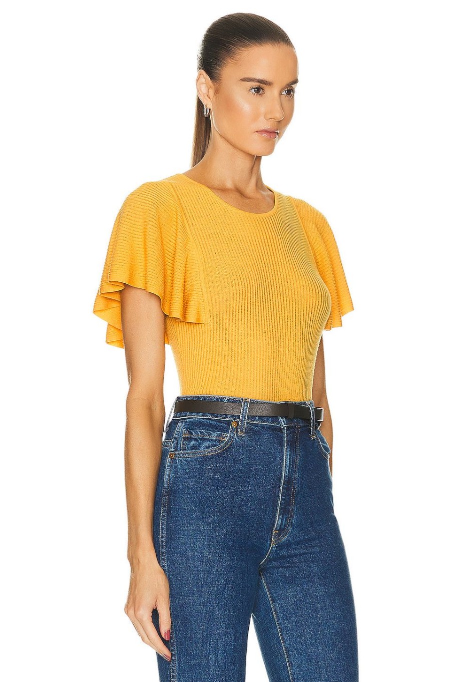 Women Chloe Tops | T-Shirt Truly Yellow