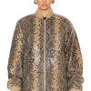 Women retrofete Jackets & Coats | Halle Jacket Tannin Snake