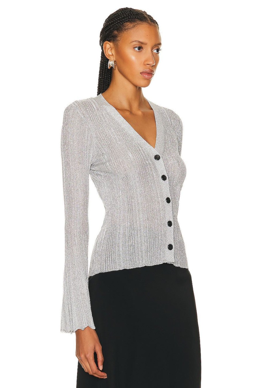 Women A.L.C. Sweaters & Knits | Melanie Cardigan Mercury