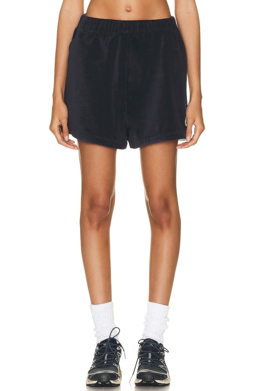 Women Moncler Shorts | Terry Short Blue