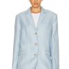 Women Loulou Studio Jackets & Coats | Blazer Sky