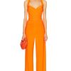 Women Norma Kamali Jumpsuits & Rompers | Cayla Straight Leg Jumpsuit Sos