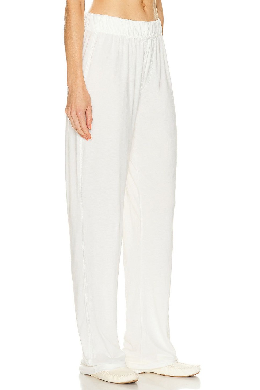 Women Eterne Pants | Lounge Pant Ivory