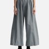 Women Maison Margiela Pants | Cotton Linen Canvas Trousers Blue