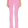 Women Norma Kamali Pants | Spat Legging Candy Pink