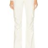 Women Miaou Pants | Raven Cargo Pant Creme