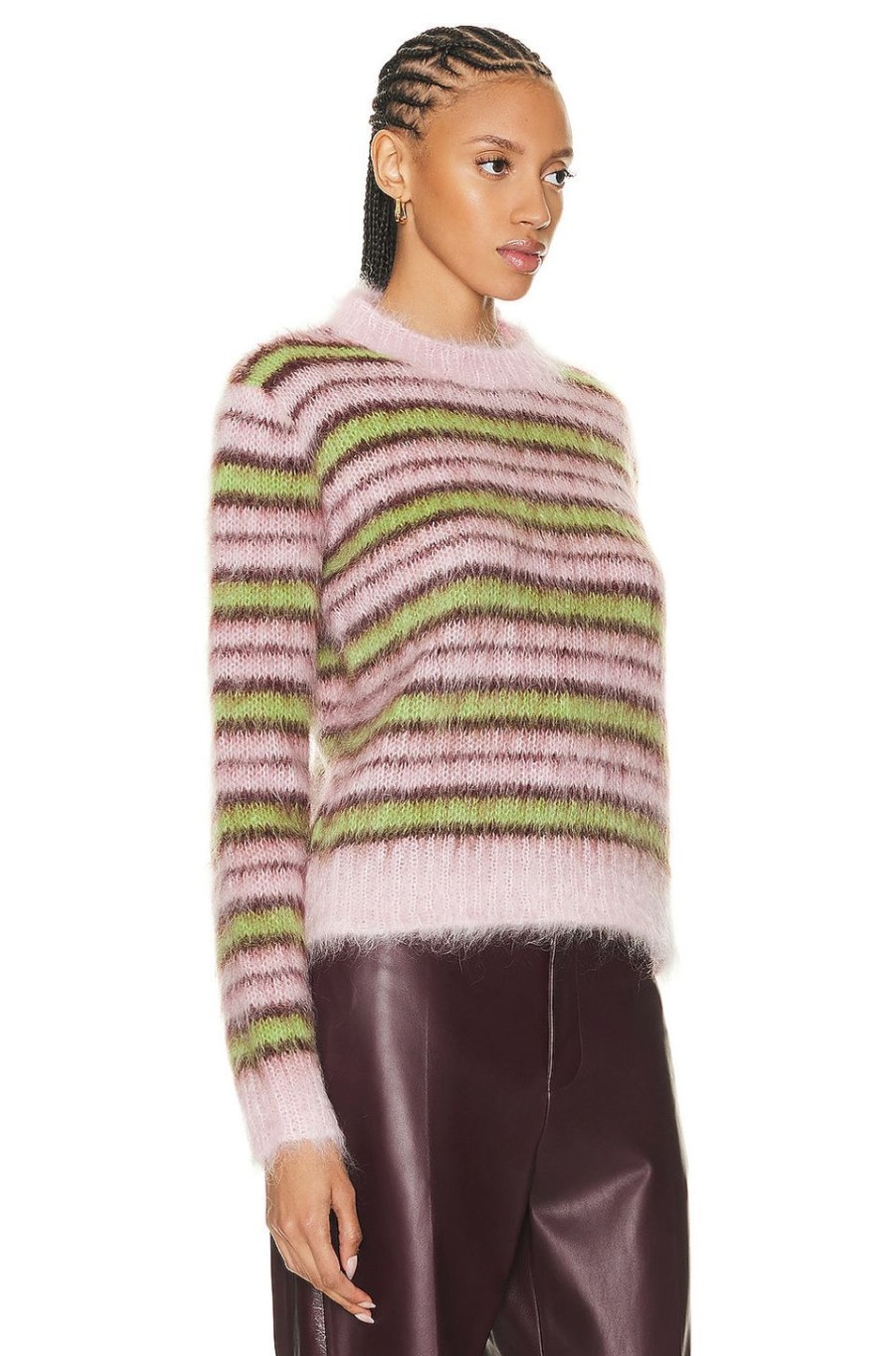 Women Marni Sweaters & Knits | Long Sleeve Sweater Quartz