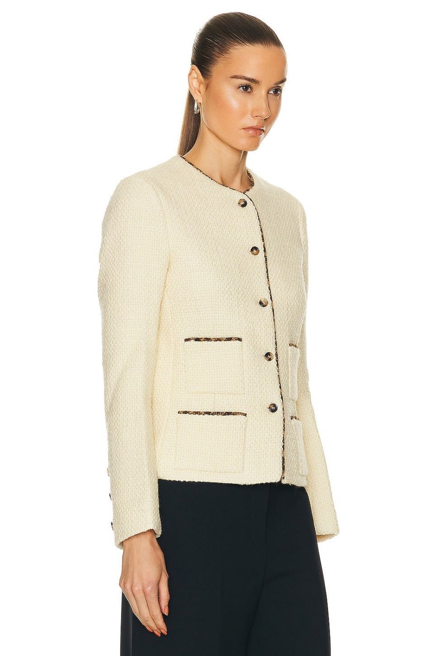 Women BODE Jackets & Coats | Rice Jacket Cream