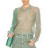 Women Acne Studios Sweaters & Knits | Knit Sweater Sage Green