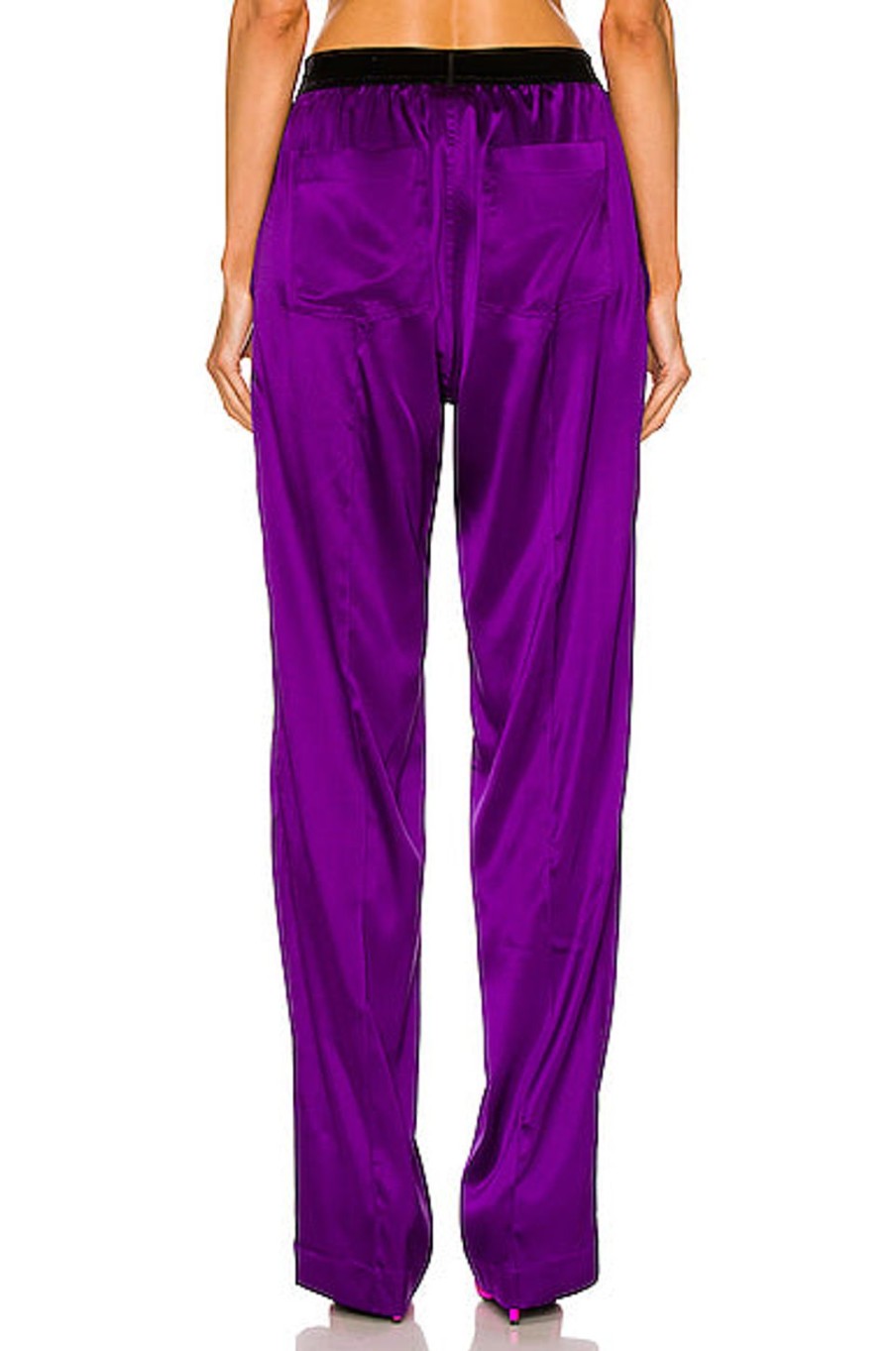 Women TOM FORD Pants | Satin Pant Amethyst