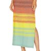 Women The Elder Statesman Skirts | Nimbus Ombre Skirt Multi