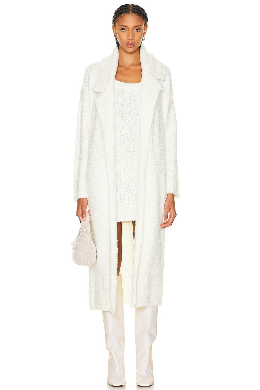 Women SER.O.YA Jackets & Coats | Athena Robe Winter White