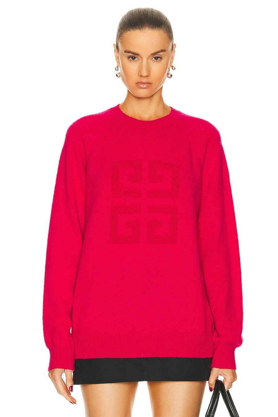 Women Givenchy Sweaters & Knits | Logo Sweater Cyclamen