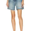 Women NILI LOTAN Shorts | Yoann Denim Short Summer Wash