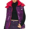 Women Moncler Jackets & Coats | Luzule Vest Purple