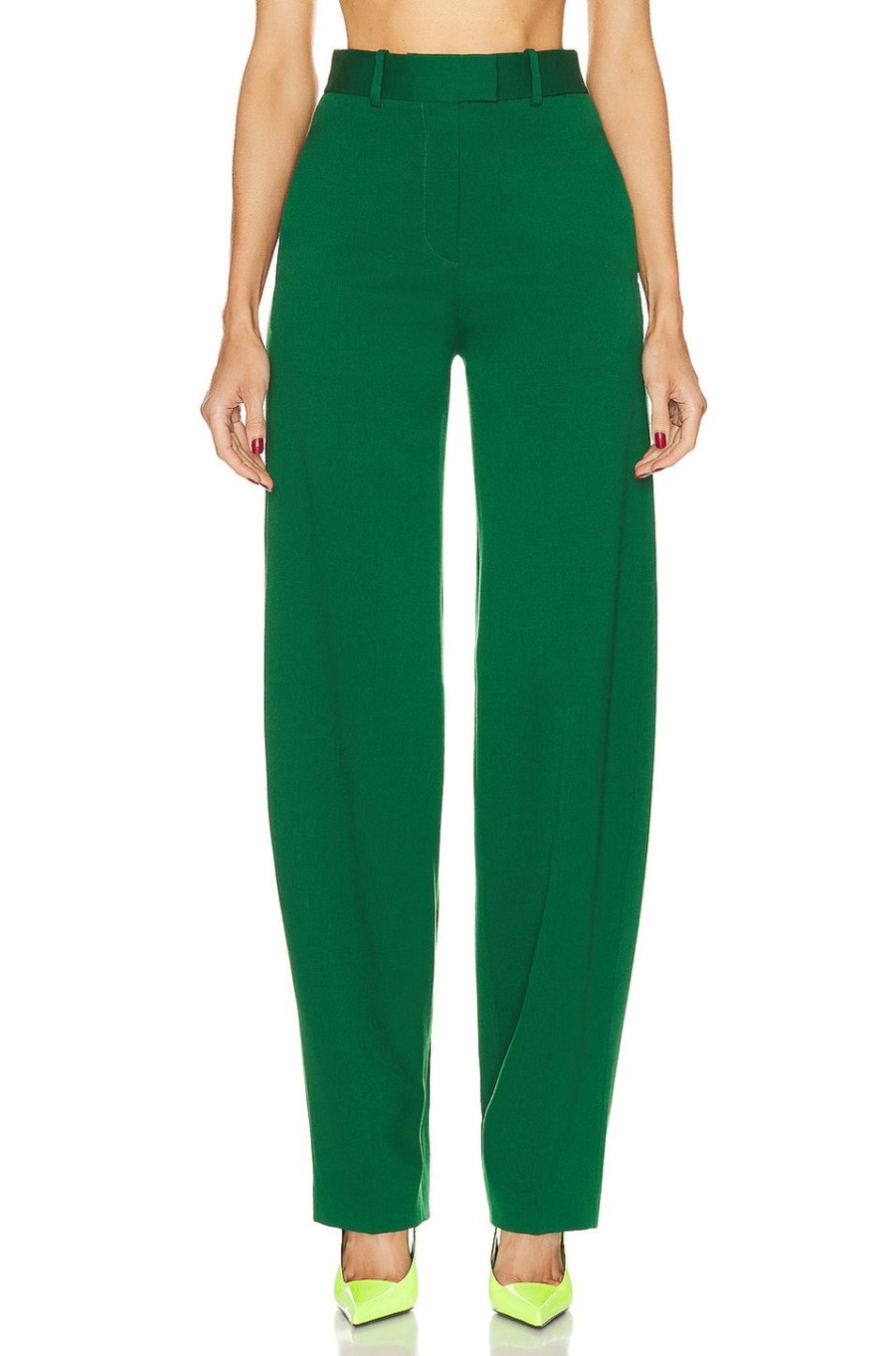 Women THE ATTICO Pants | Jagger Long Pant Emerald