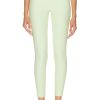 Women Le Ore Activewear | Bonded Legging Lime