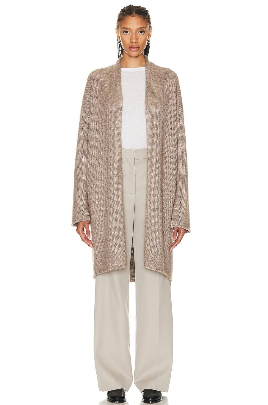 Women The Row Sweaters & Knits | Ernesto Cardigan Light Taupe