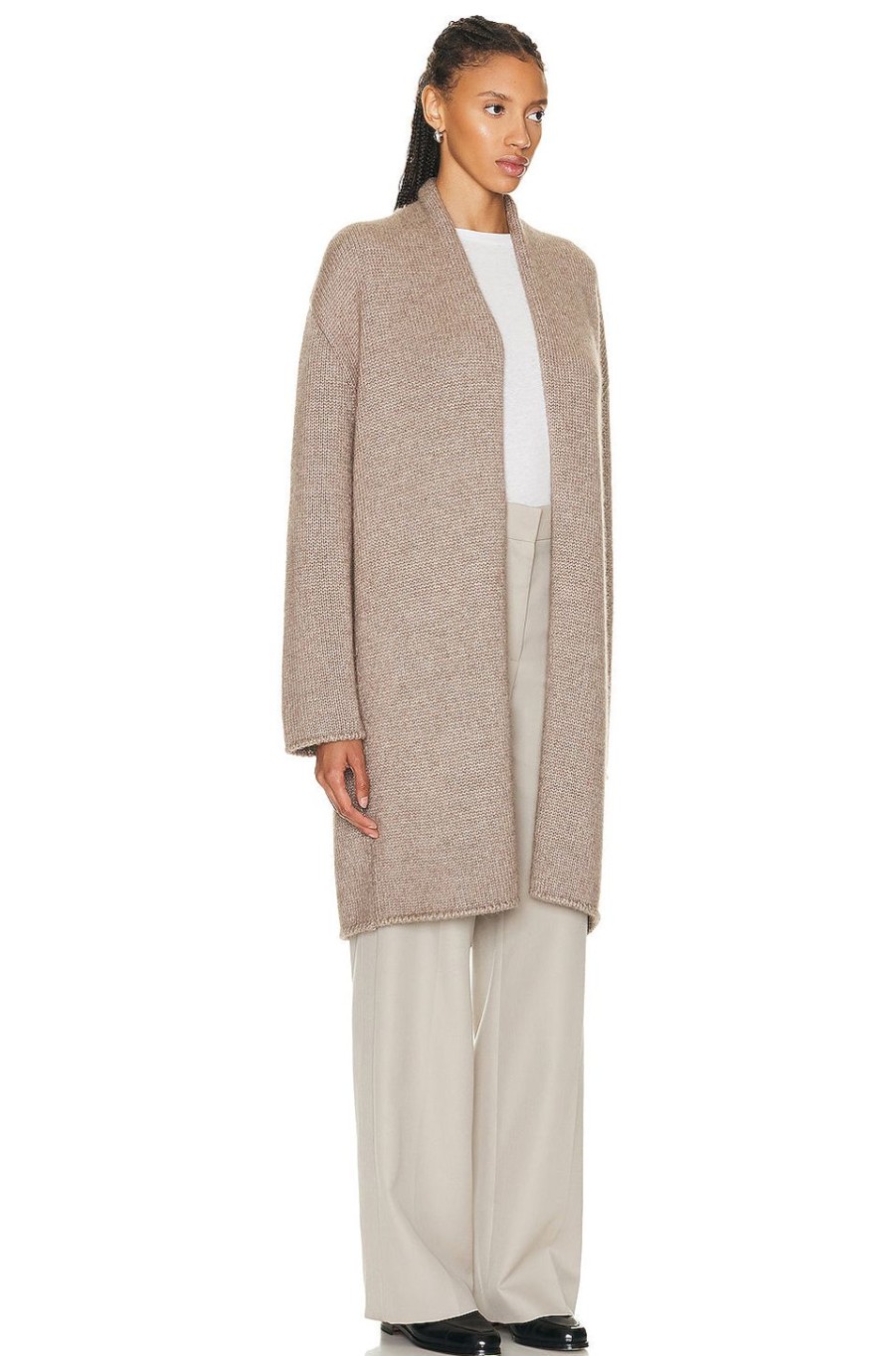 Women The Row Sweaters & Knits | Ernesto Cardigan Light Taupe