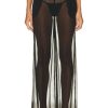 Women Saint Laurent Pants | Silk Pant Noir