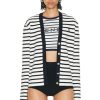 Women Givenchy Sweaters & Knits | Sailor Cardigan White & Navy