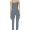 Women Live The Process Activewear | Senti Jumpsuit Blue Thistle