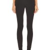 Women WARDROBE.NYC Pants | Back Zip Legging Black