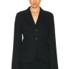 Women Acne Studios Jackets & Coats | Two Button Blazer Black