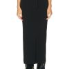 Women THE ATTICO Skirts | Midi Skirt Black