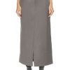 Women REMAIN Skirts | Long Suiting Skirt Dark Gull Gray