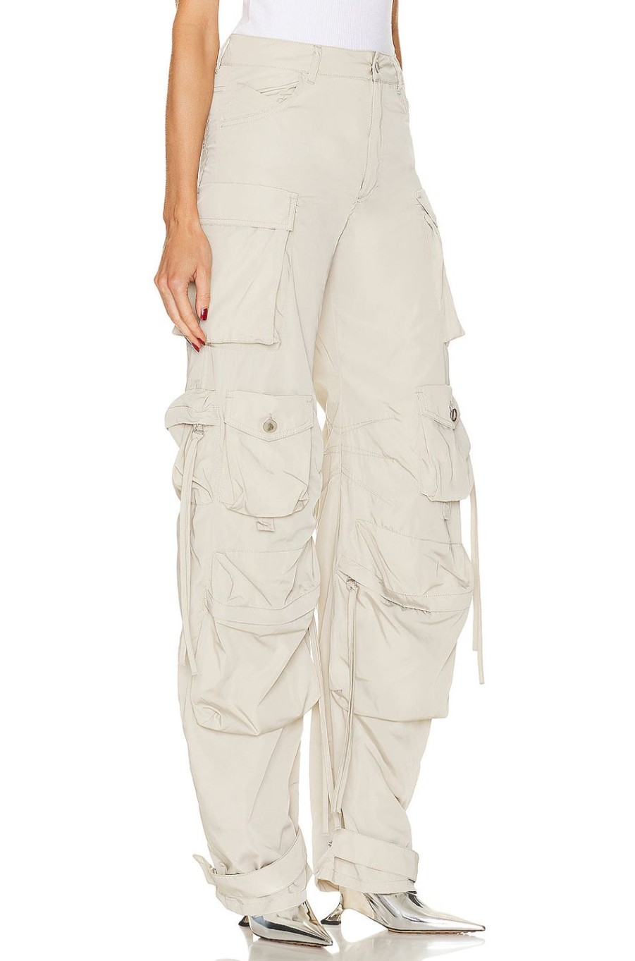 Women THE ATTICO Pants | Fern Long Pant Ivory