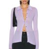 Women Nanushka Sweaters & Knits | Thalia Cardigan Lilac