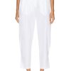 Women ALAÏA Pants | Loose Trouser Blanc