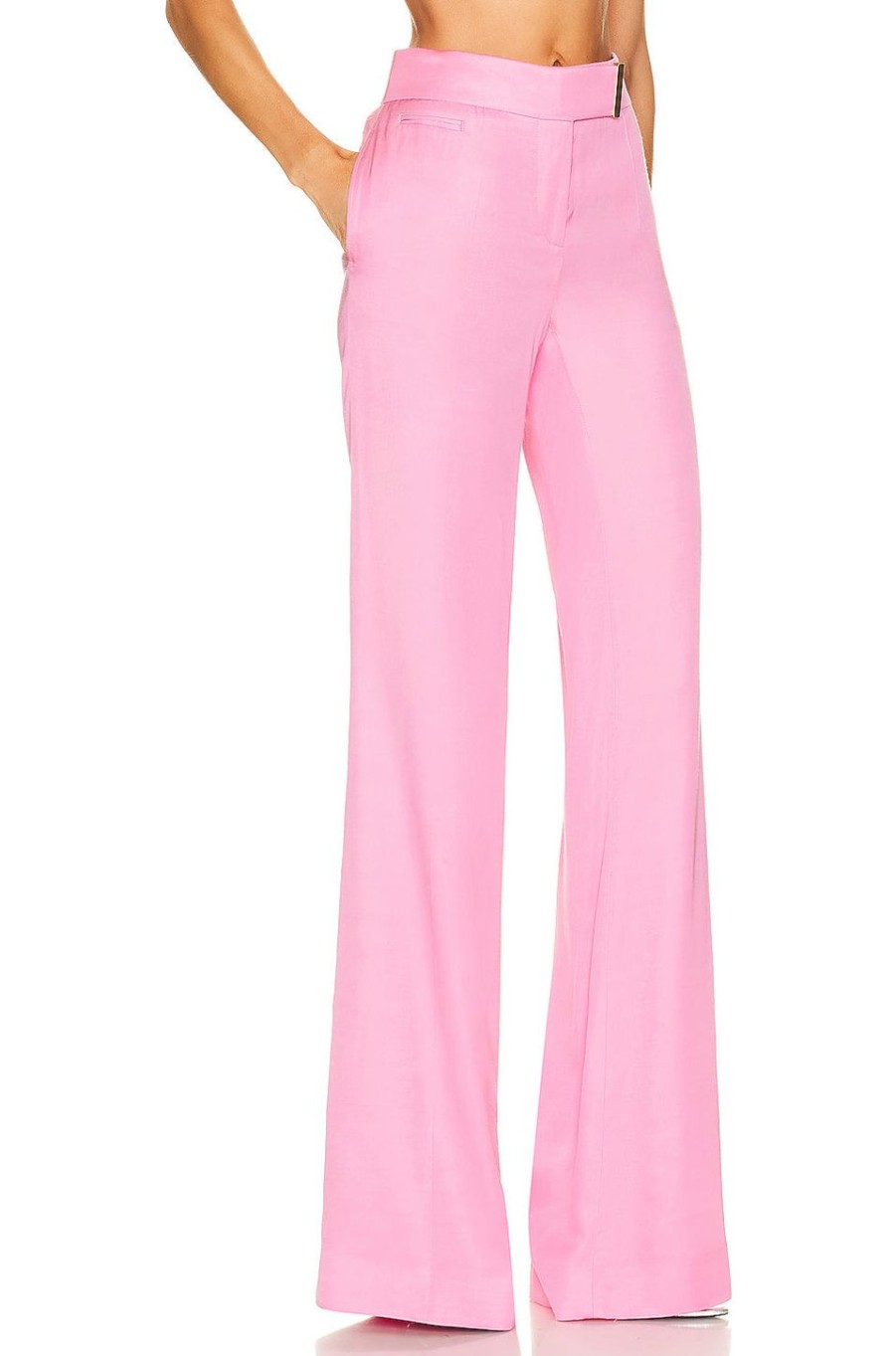 Women TOM FORD Pants | Wide Leg Pant Rose Bloom